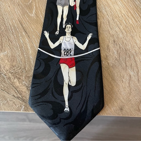 MENS NECK TIE Running Race Runners - Picture 7 of 8